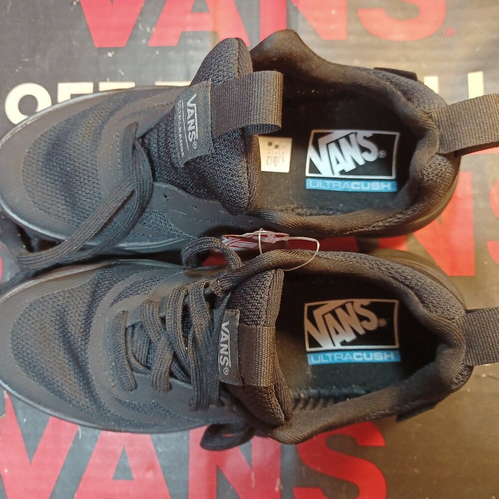 Vans Men's 5.5/Women's 7 UltraRange Rapidweld Triple Black VN0A3MVUBKA - Picture 5 of 12